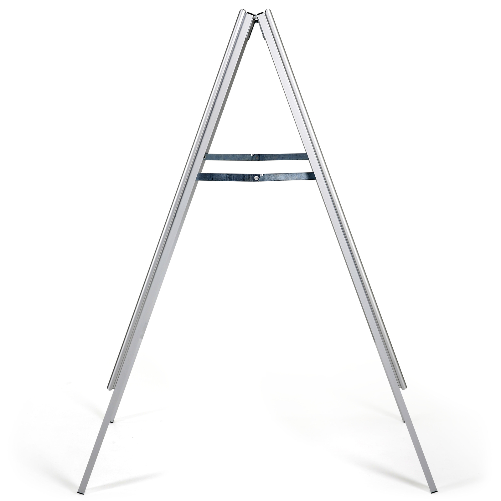 Sidewalk Sign Poster Menu Holder A-Frame Double Sided 22×28 Inch Silver