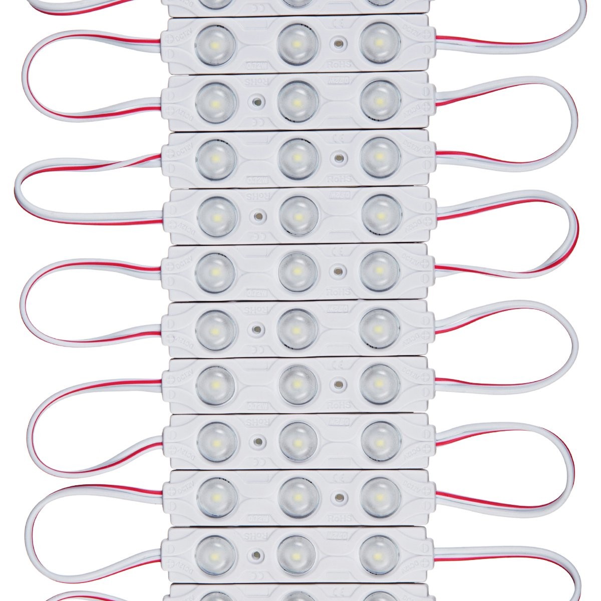 Q Qingchen Red Led Module Dc12V 0.72W Lens For Lightbox Letter Advertising