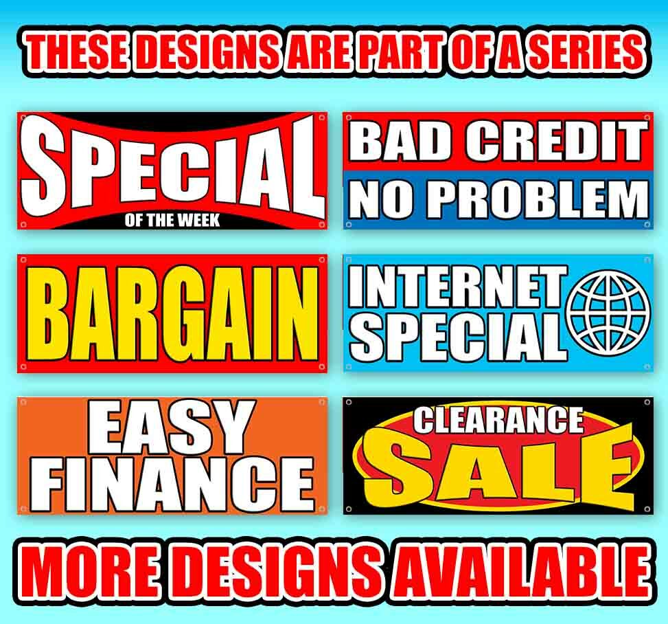 BEST DEALS IN TOWN Advertising Vinyl Banner Flag Sign Many Sizes USA SALE
