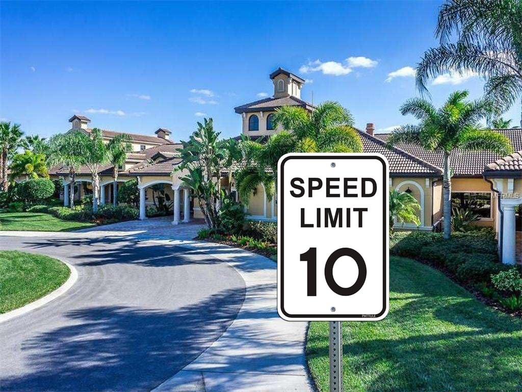 Speed Limit 10 MPH Sign 12 x 18 inches Slow Down Sign Reflective 40Mil Alumin…