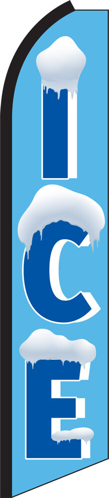 Ice Swooper Flag Feather Super Bow Banner