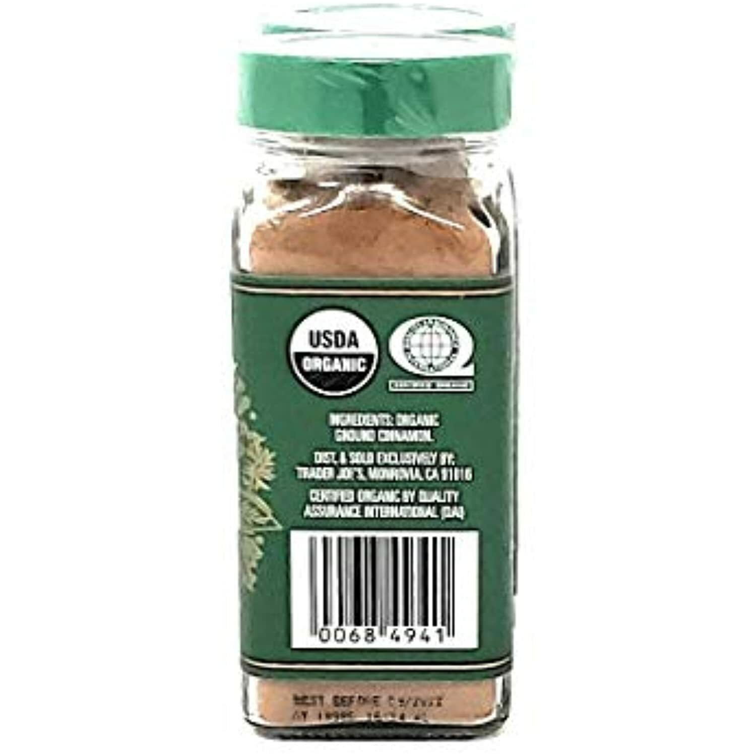 Trader Joe’s Ground Cinnamon 1.5 oz (Pack of 2)