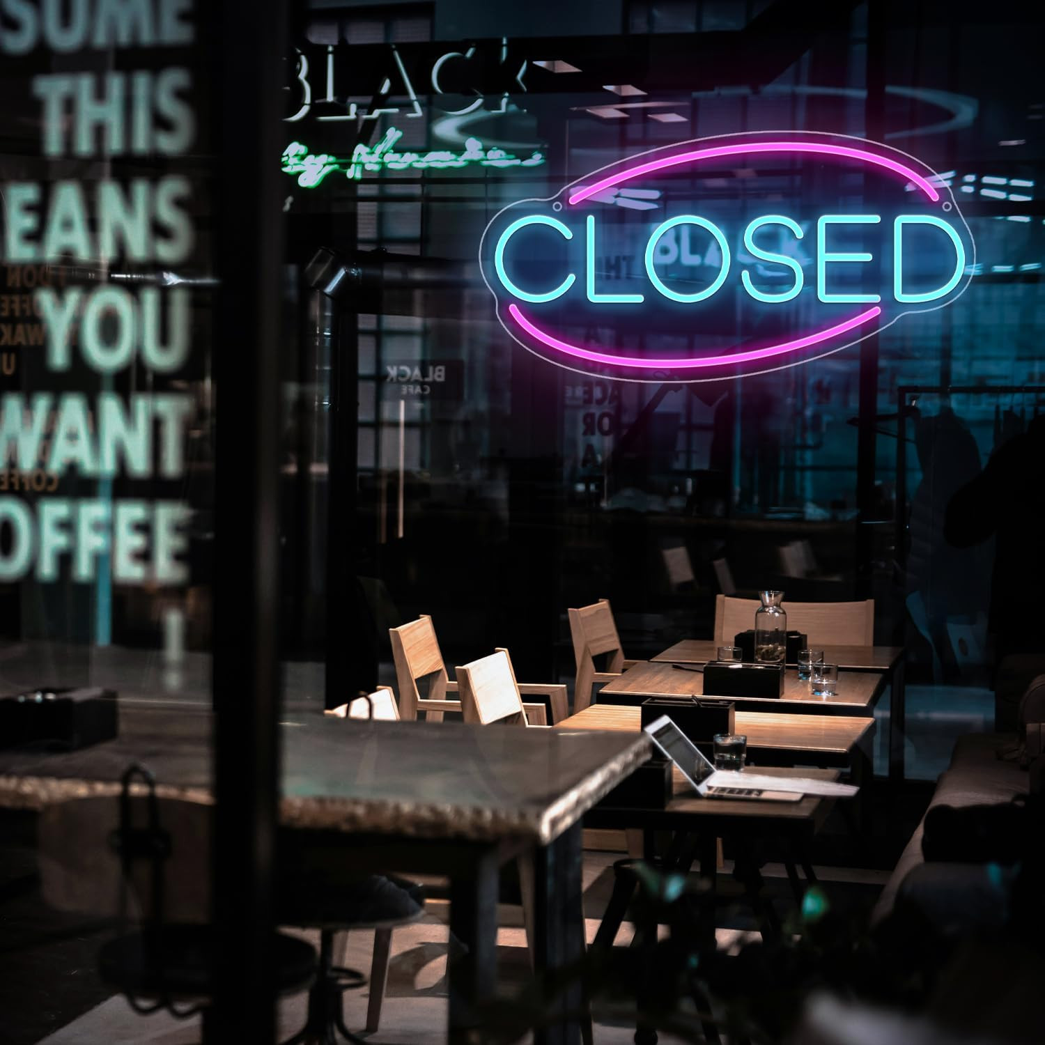 Bright LED Closed Sign for Business – High Visibility Neon Display
