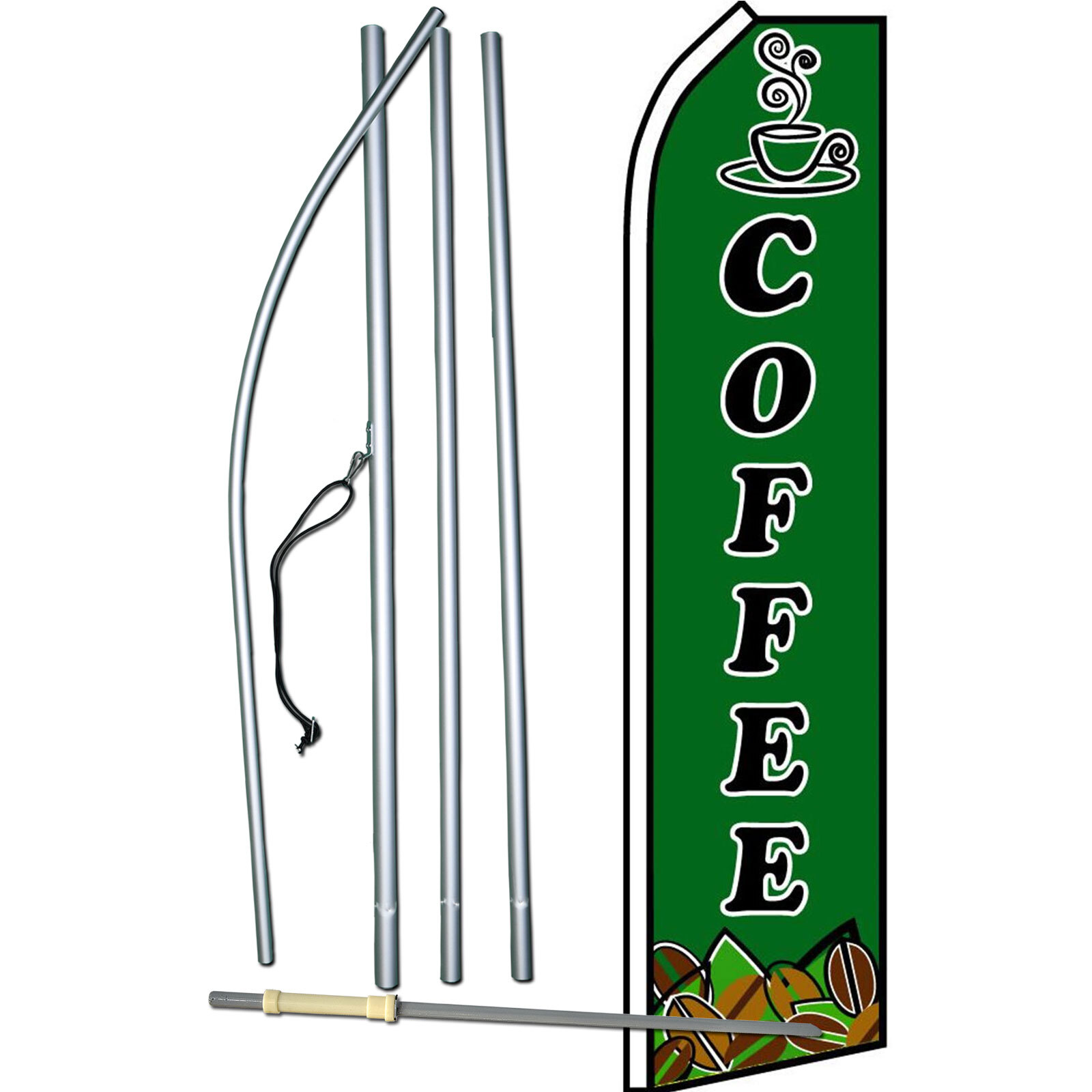 Coffee Swooper Flag Kit