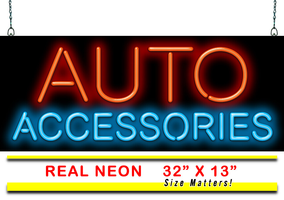 Auto Accessories Neon Sign Jantec 32″ x 13″ Seat-Covers Mats Air Freshener