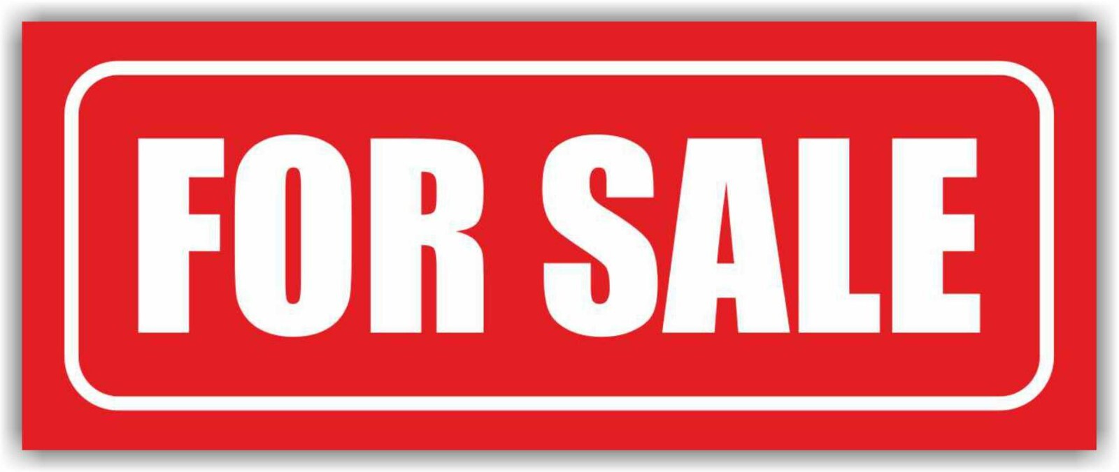 FOR SALE Advertising Banner Vinyl Mesh Sign Rental Space Rent Lease Realtor