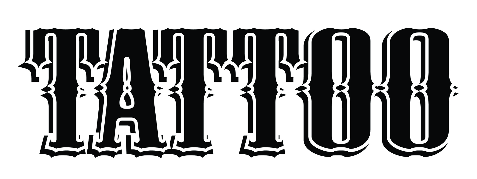 TATTOO Window Decal shop tattooing sign vinyl art piercing artist sticker