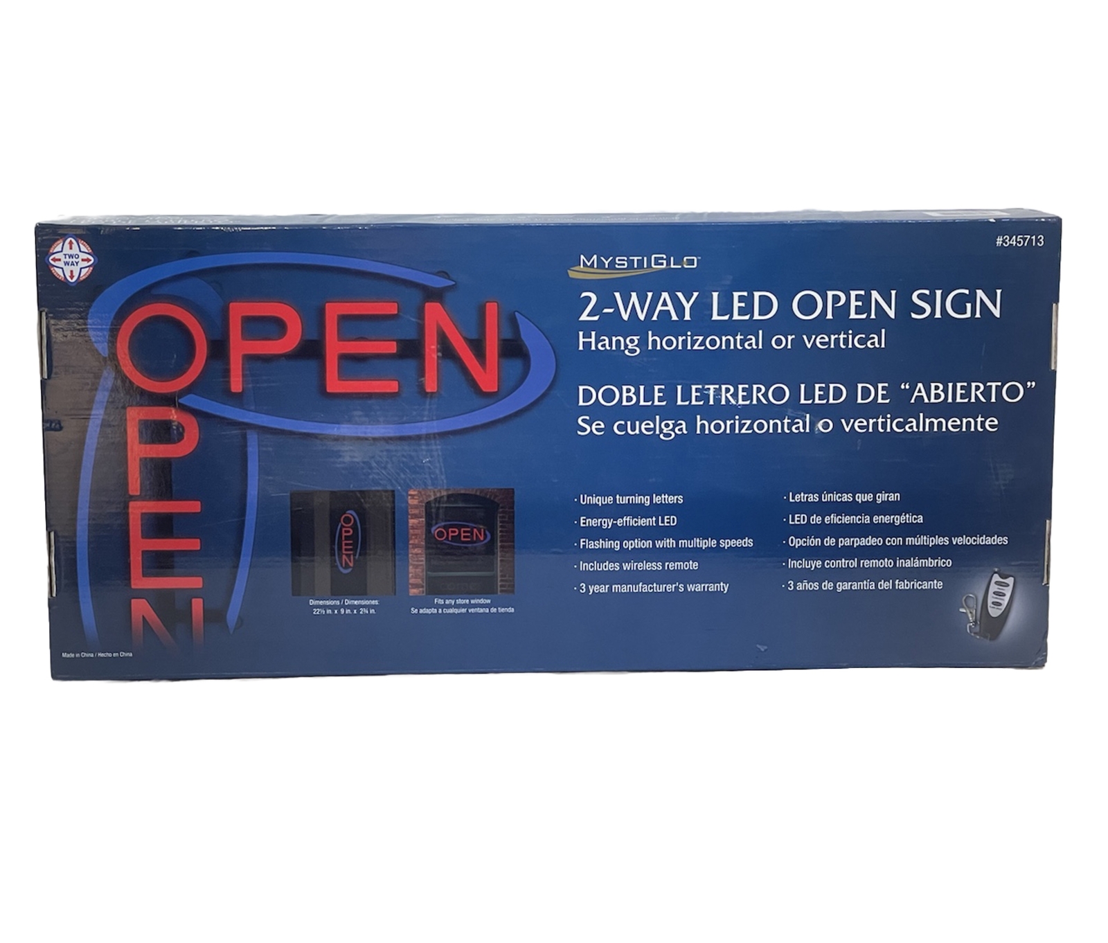 Cm Global Vh-01-Rl Custom Backlit Sign,22-1/2″ L,Plastic