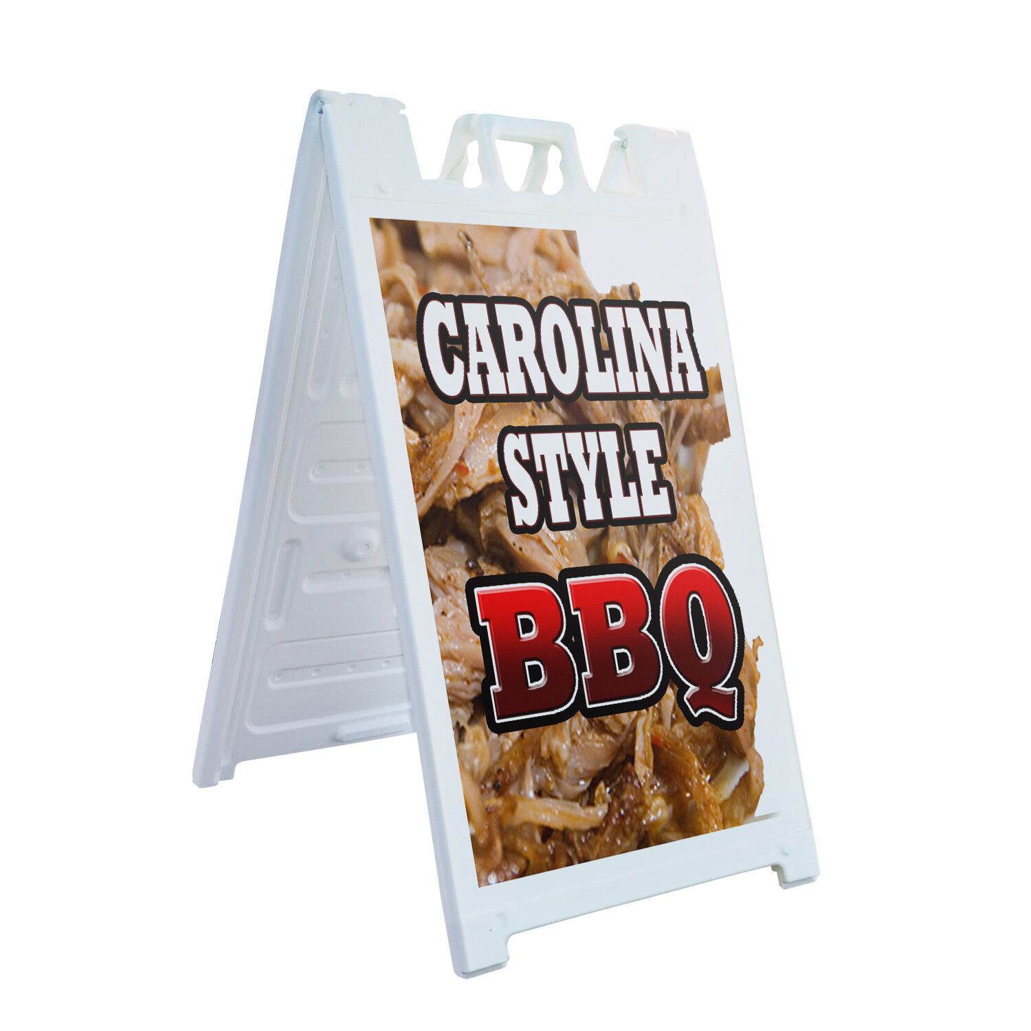 A-frame Sidewalk Carolina Style Bbq 24″ x 36″ Double Sided A-Frame Sidewalk Sign