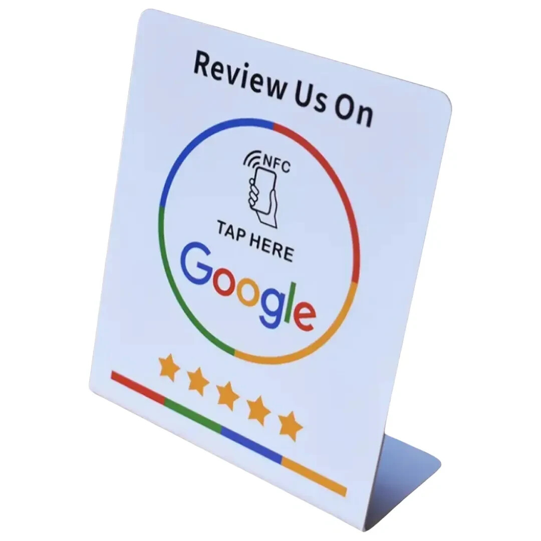 NFC Google Review Stand