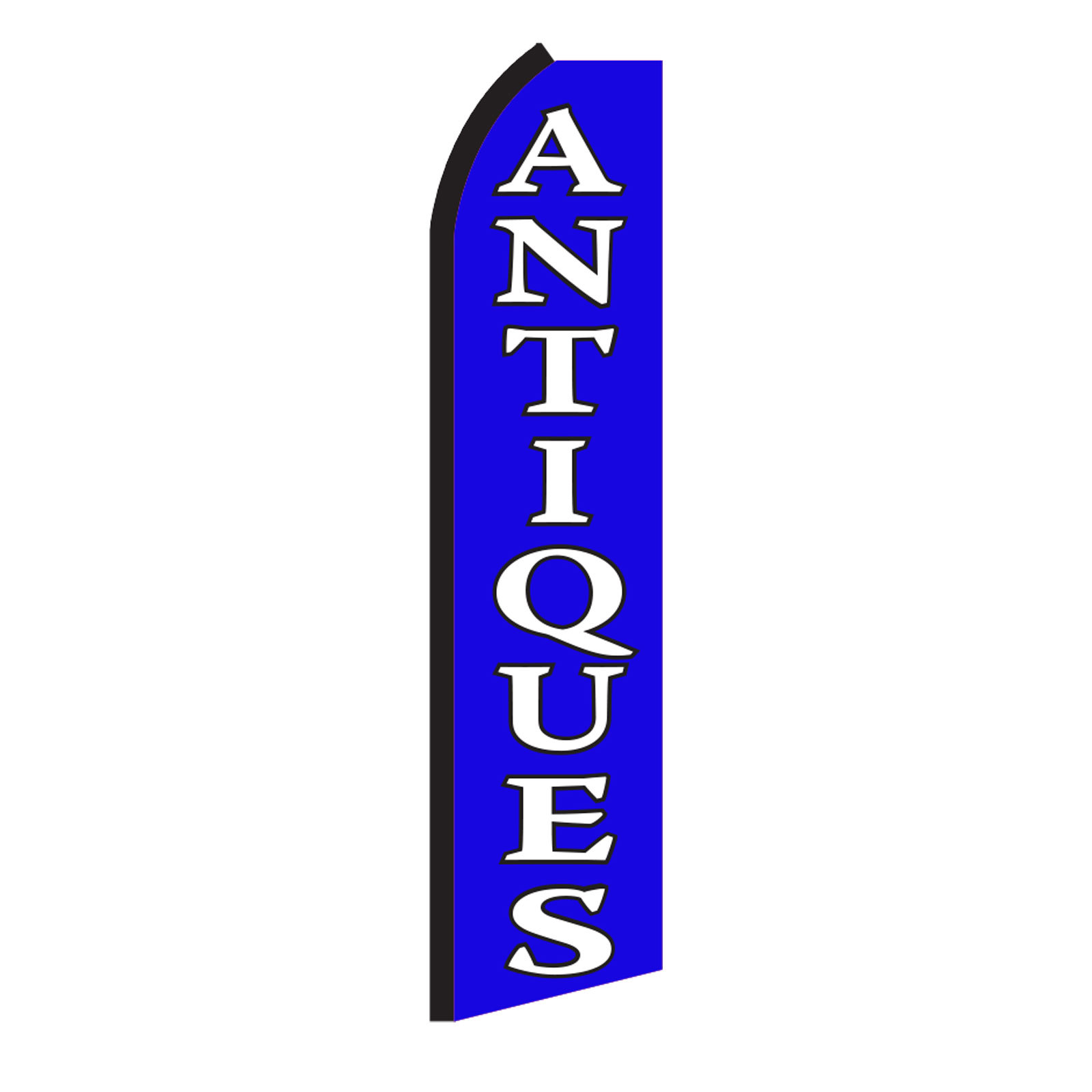 Antiques Flag Flutter Feather Banner Swooper