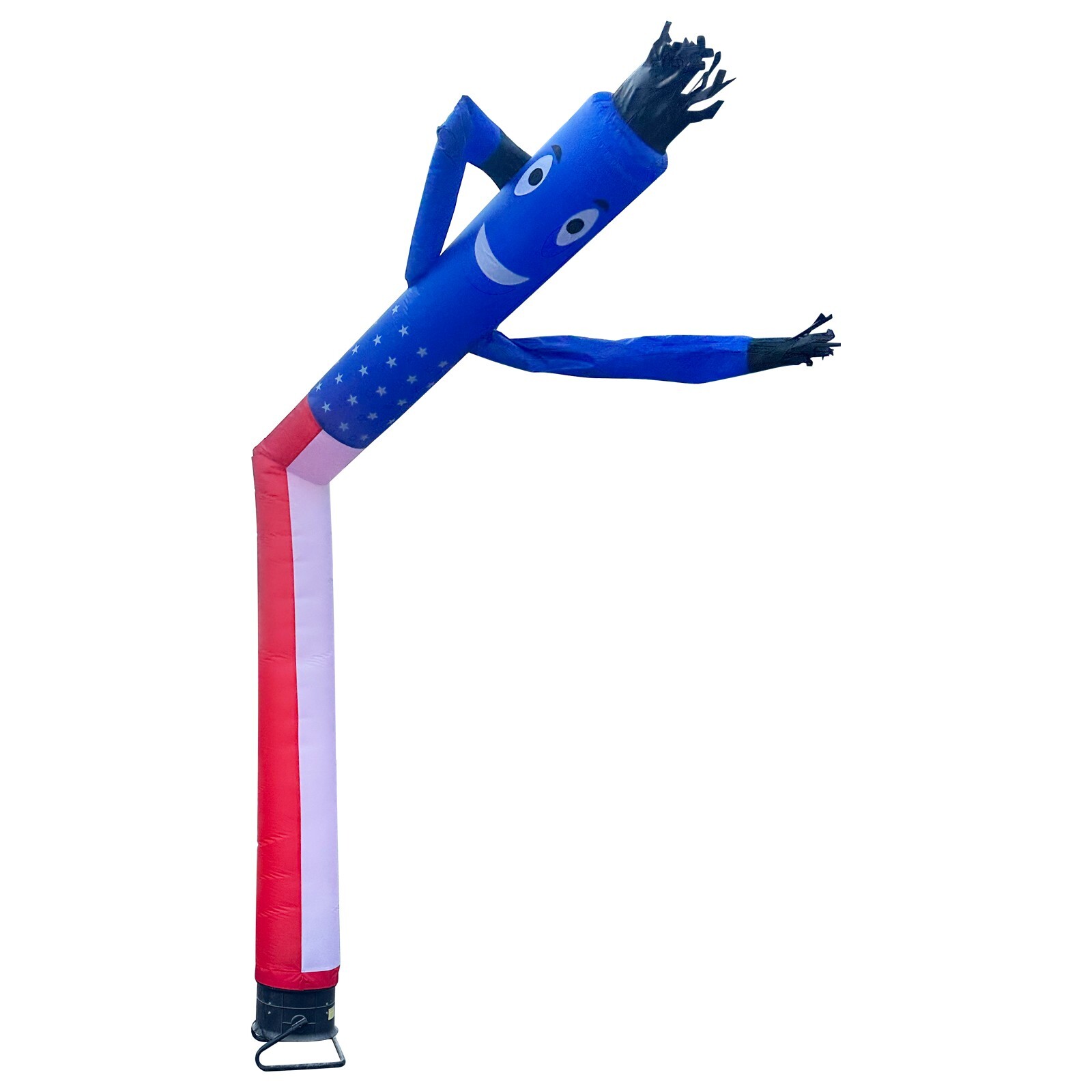 USA Flag Inflatable Dancer 210T Polyester 20Ftx18In Air Sky Puppet Wind Dancer