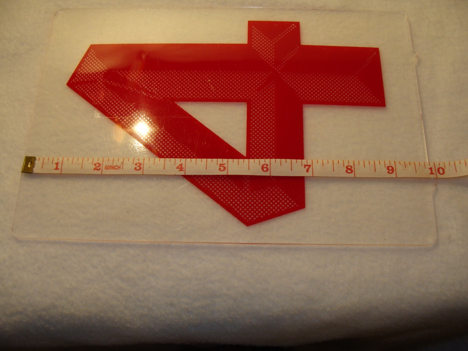 E-Z Change 8″ Marquee Sign Number 3-D Style Number “4” Used