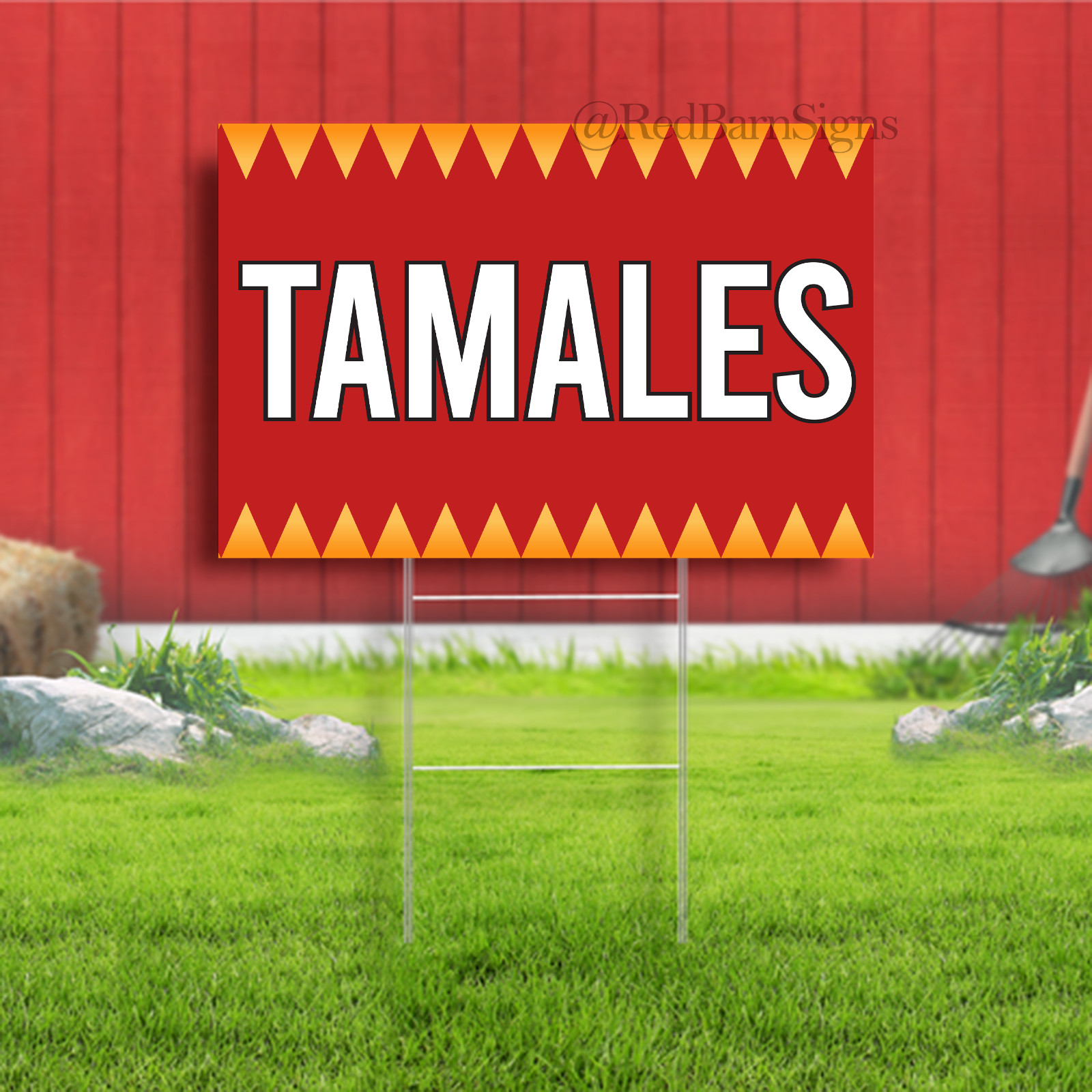Tamales Indoor Outdoor Yard Sign