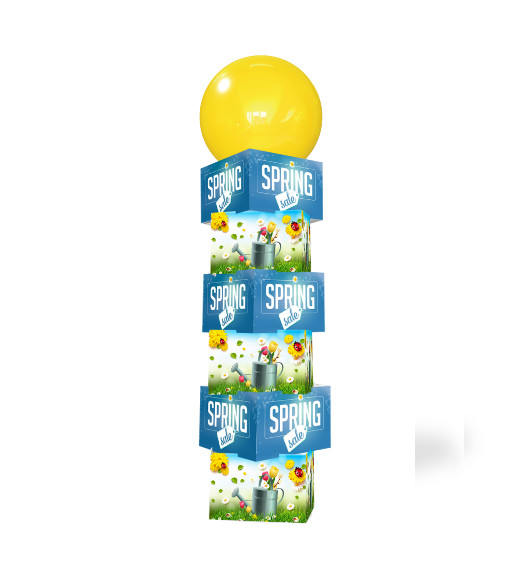 PermaShine Printed Balloon Tower kit indoor Car Dealership Sale Advertisement