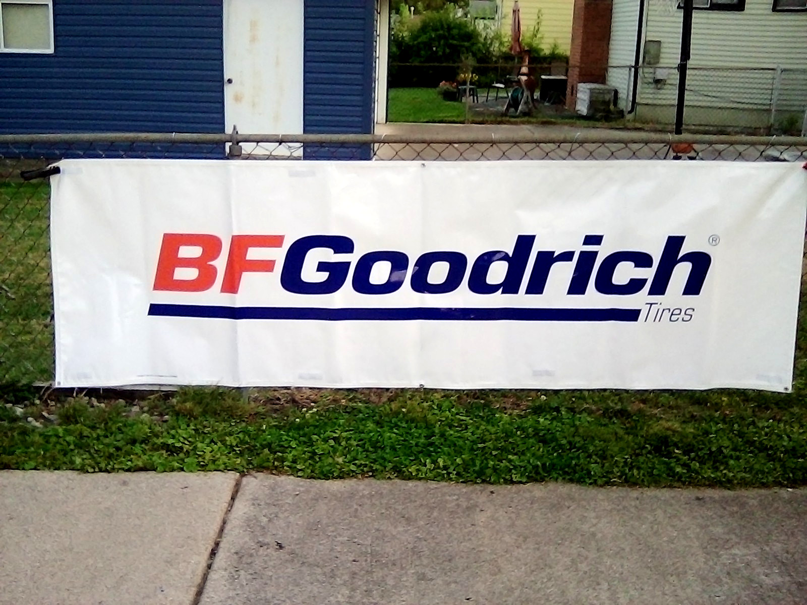 B.F.Goodrich Tires 3 ft. x 10 ft. Heavy Duty Vinyl Banner.