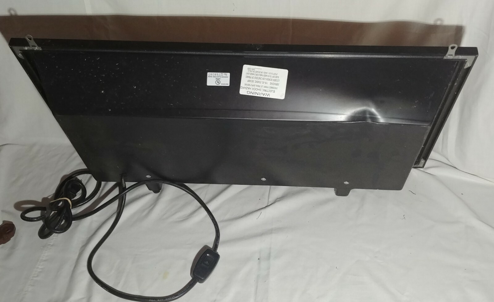 Buffet indoor electric lighted sign with switch