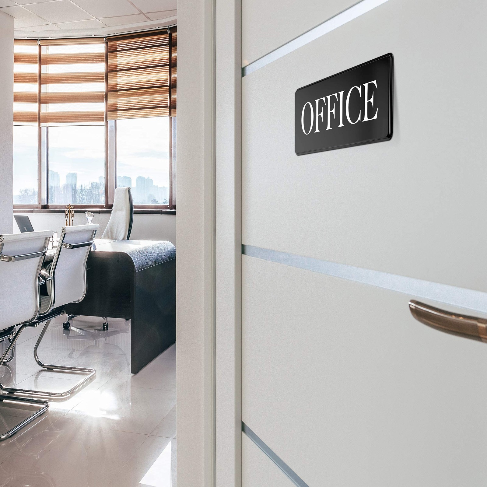 The Office Sign Door Sign 9 By 3 Professional Office Signs For Business Or Hom