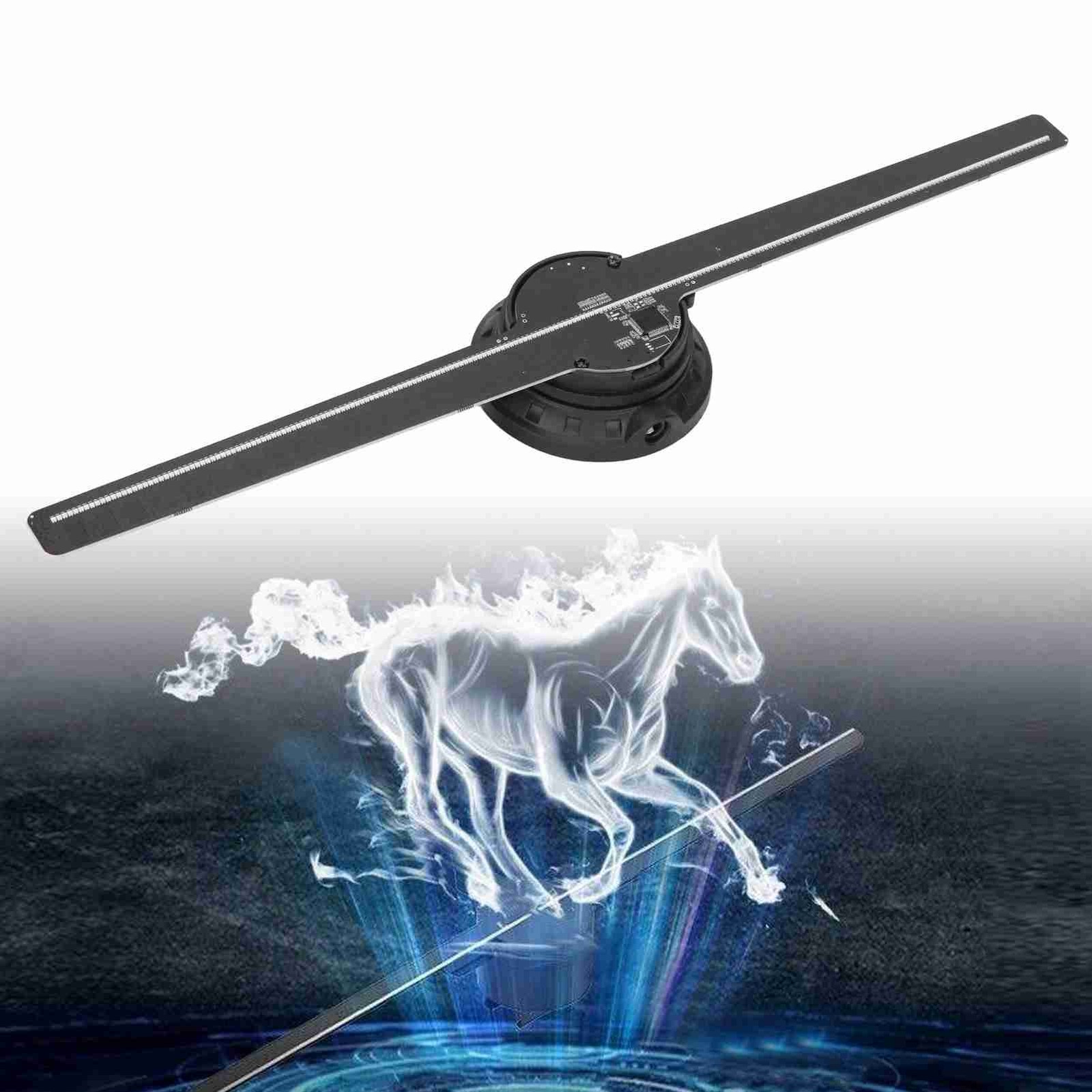42cm DF‑42 3D Holographic Fan Advertising Machine 2 Blade LED Projection Fa SXOZ