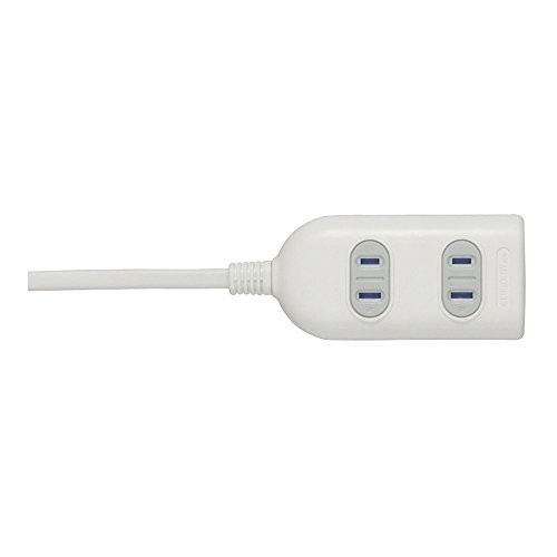 Buffalo BUFFALO 2-pin power strip 3 outlets with shutter 3m white