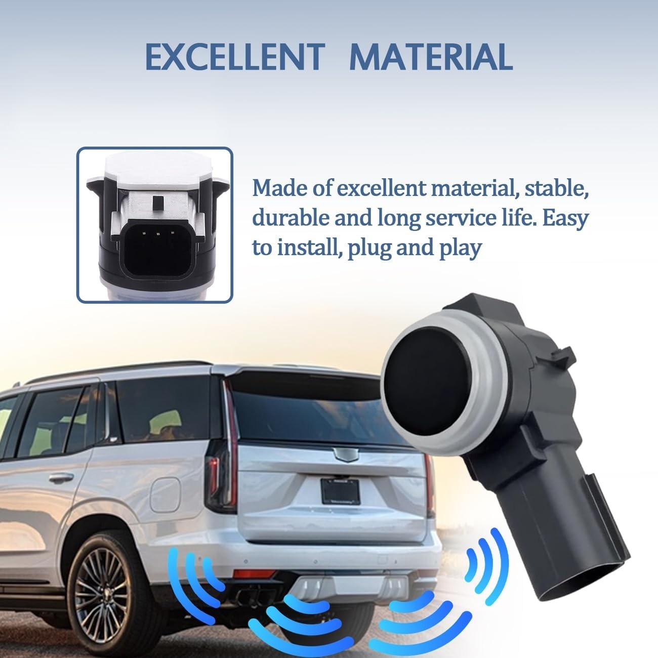 Bumper Park Assist Object Sensor,for Chevy Silverado/Tahoe/Suburban,for GMC…