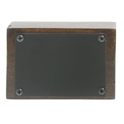 HUBERT® Chalkboard Sign Mango Wood Block – 6″L x 1 3/4″W x 4″H