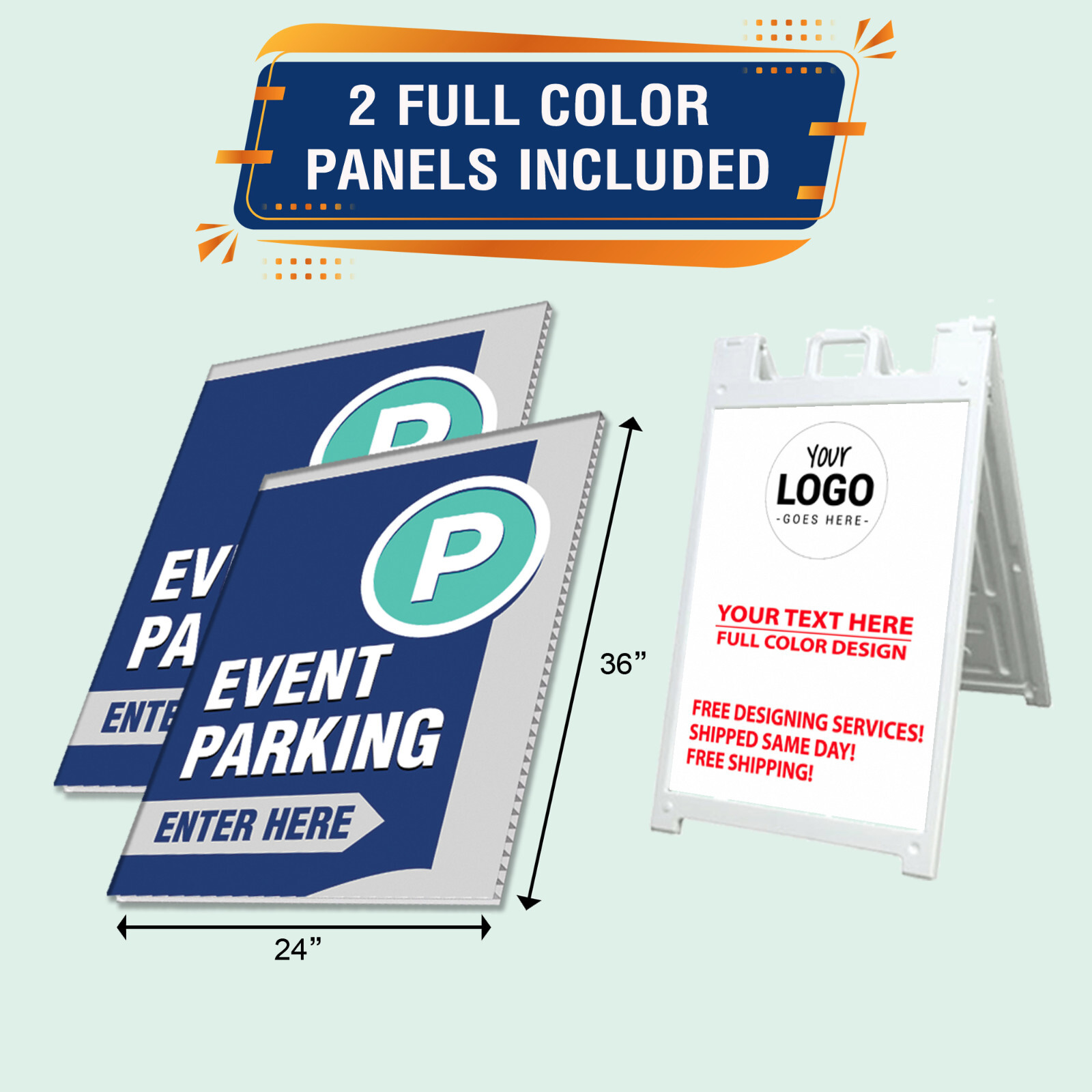 Smoke Shop Custom A Frame Signicade Sign, Sidewalk Sign, Shipped Same Day