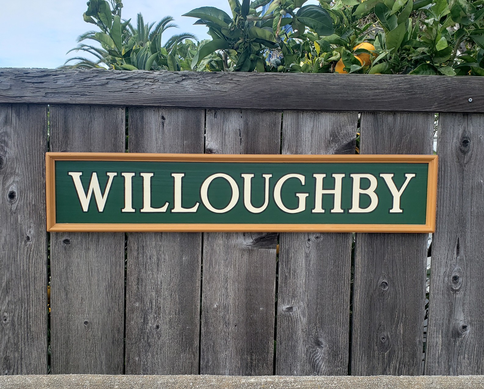 Willoughby Train Station Sign | Twilight Zone
