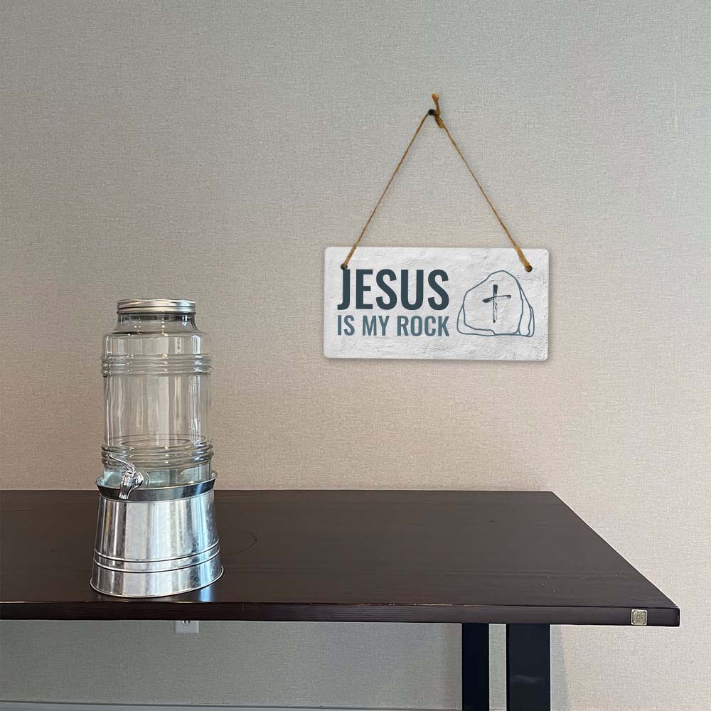 Inspirational and Motivational Religious 5×10 Hanging Plus Wall or Door Sign