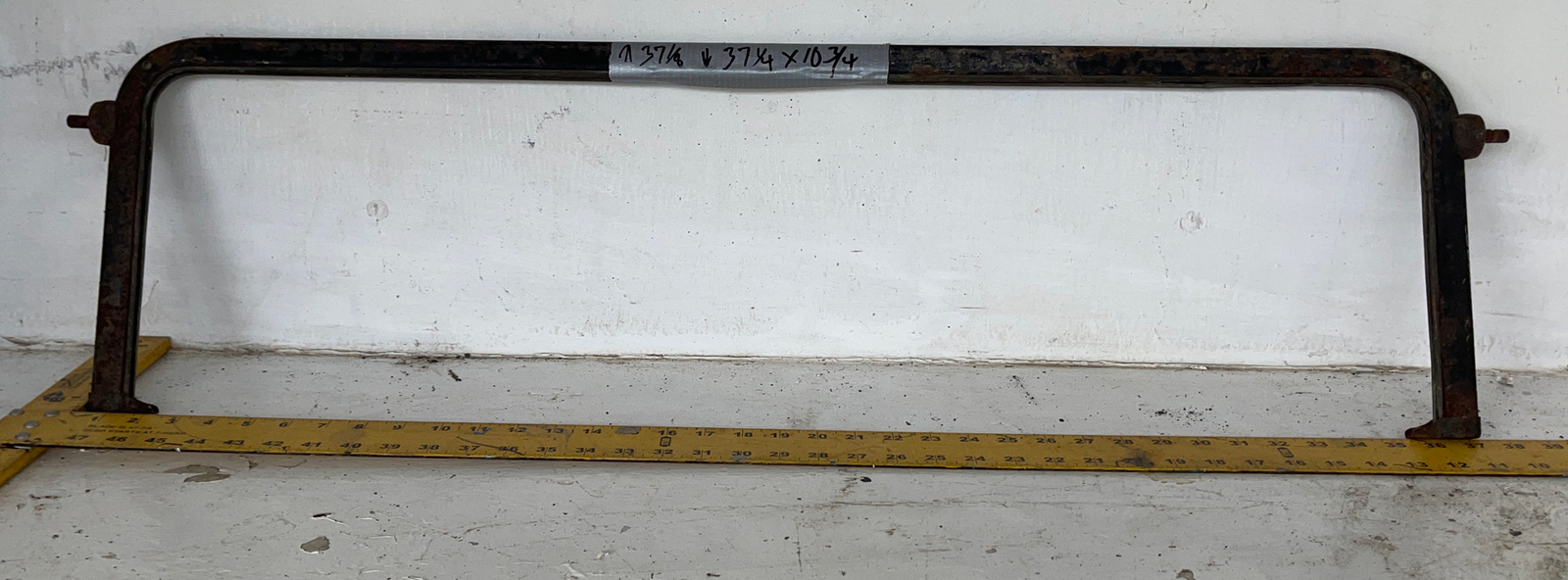 Vintage Windshield Frame 37-1/8″ – 37-1/4″. x. 10-3/4″ – #31