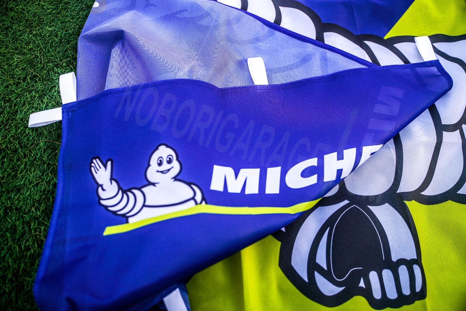 Michelin Tires v1 Nobori Banner Flag Garage Sign JDM