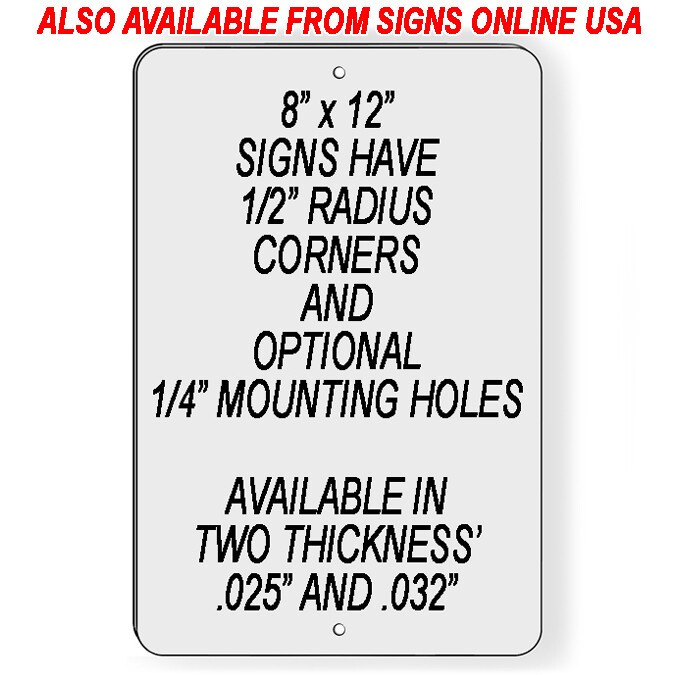 Delivery Instructions Please Deliver Here Sign METAL Leave Packages decal SI087