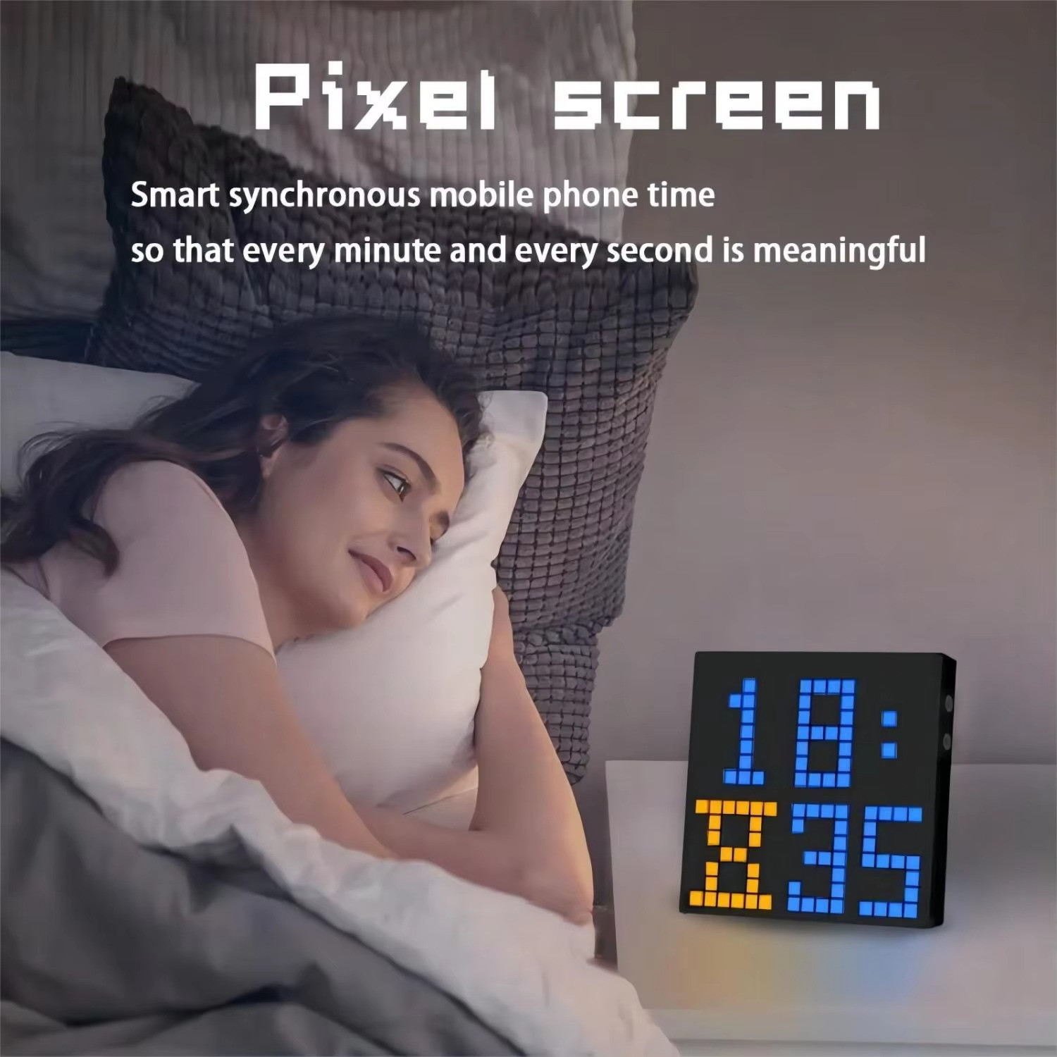 LED Pixel Matrix 64×64 RGB Smart Pixel Display – App Control DIY Gaming Light