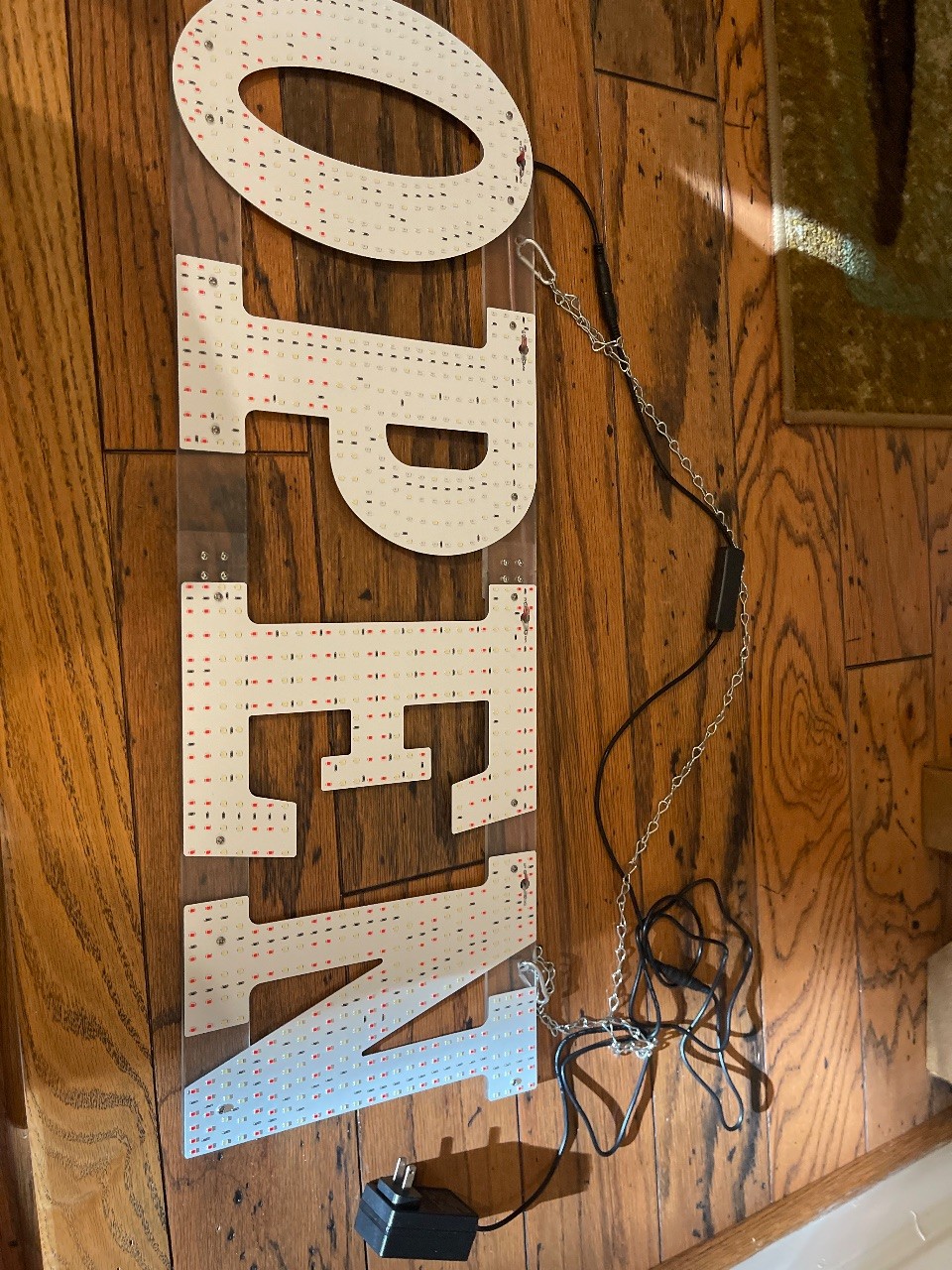 Hetaijie 30×10 LED Open Sign, 12 Modes, Adjustable Brightness