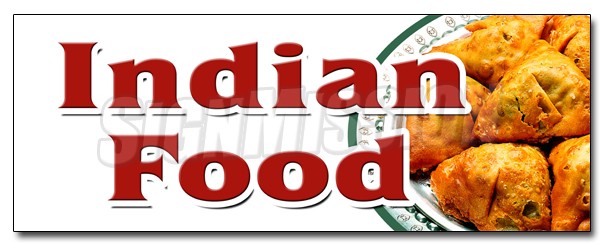 INDIAN FOOD DECAL sticker curries curry tandoori naan cuisine lassi vegan