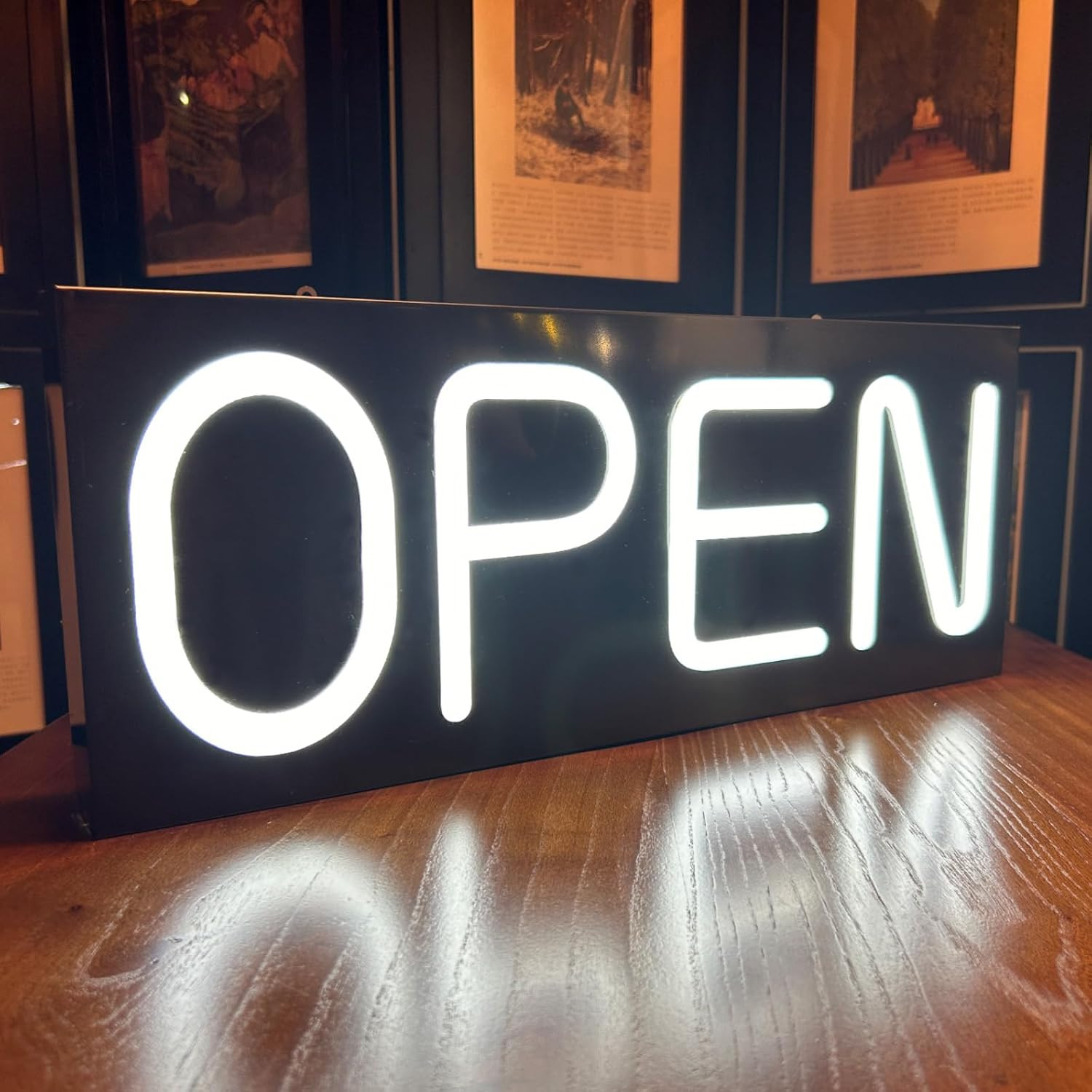 Large Outdoor Waterproof Open Sign LED LED Open Signs for Business Ultra Bright