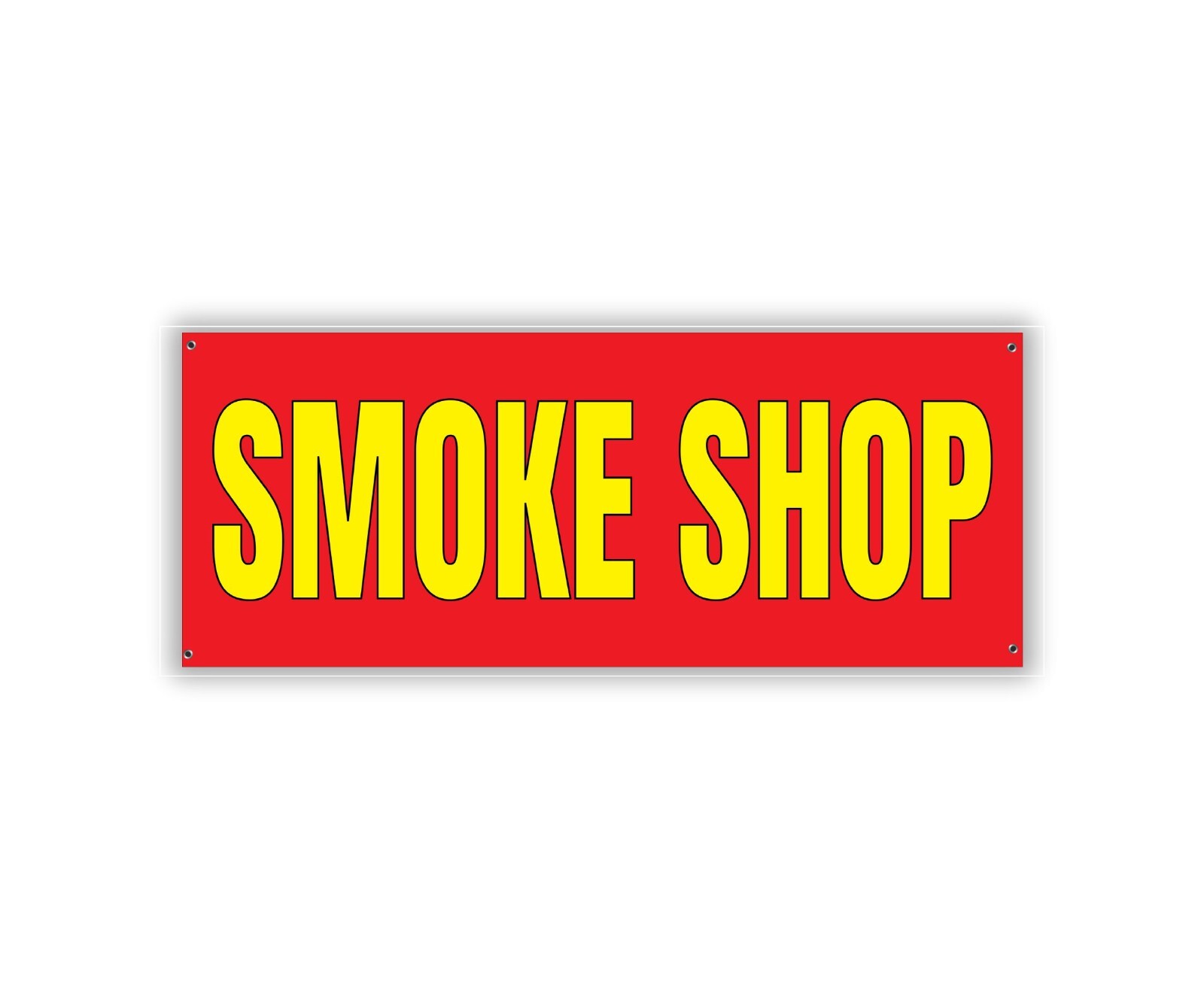 Smoke Shop Banner, Smoke Shop Signage, Outdoor Advertising Banner 48″ x 20″