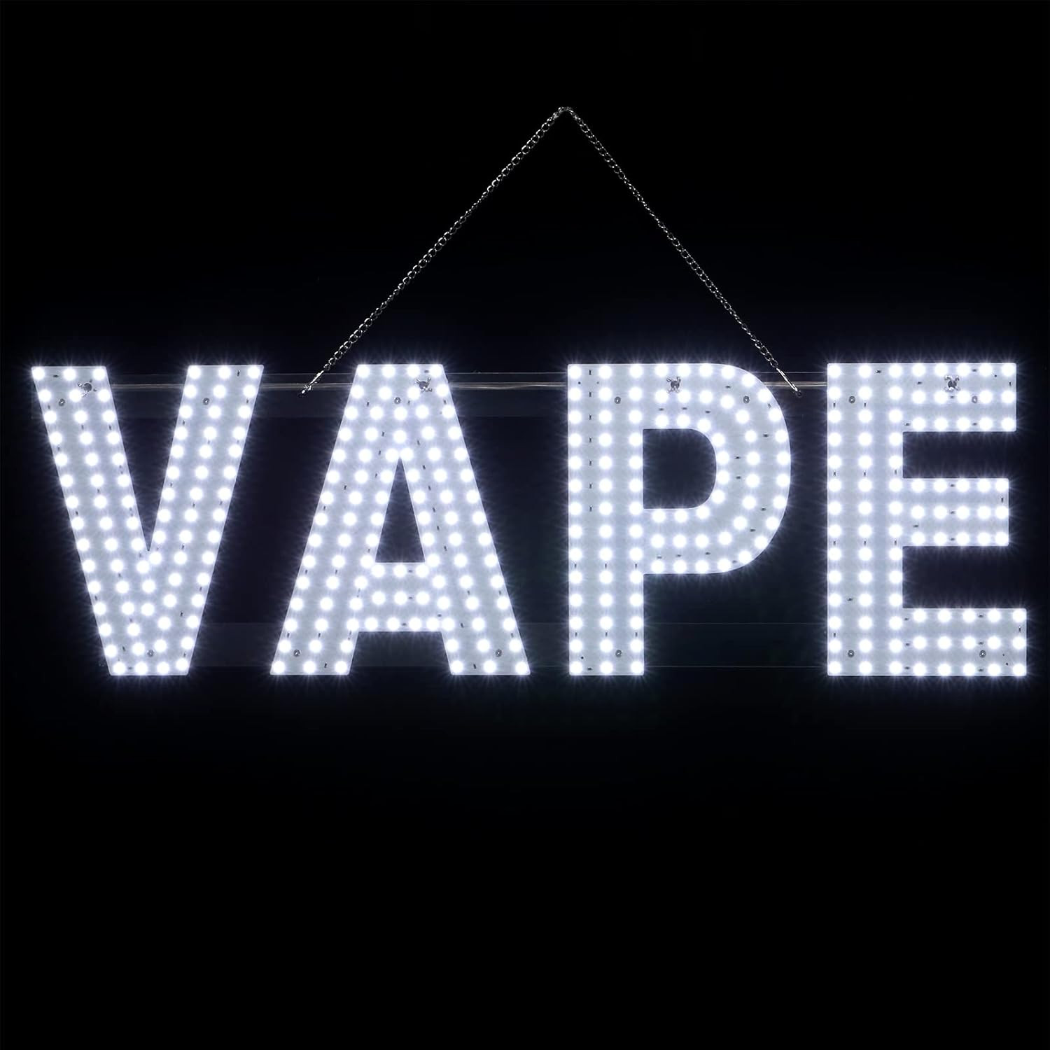 30″x10″ Super Bright LED VAPE Sign for Smoke Shops – High Visibility Display