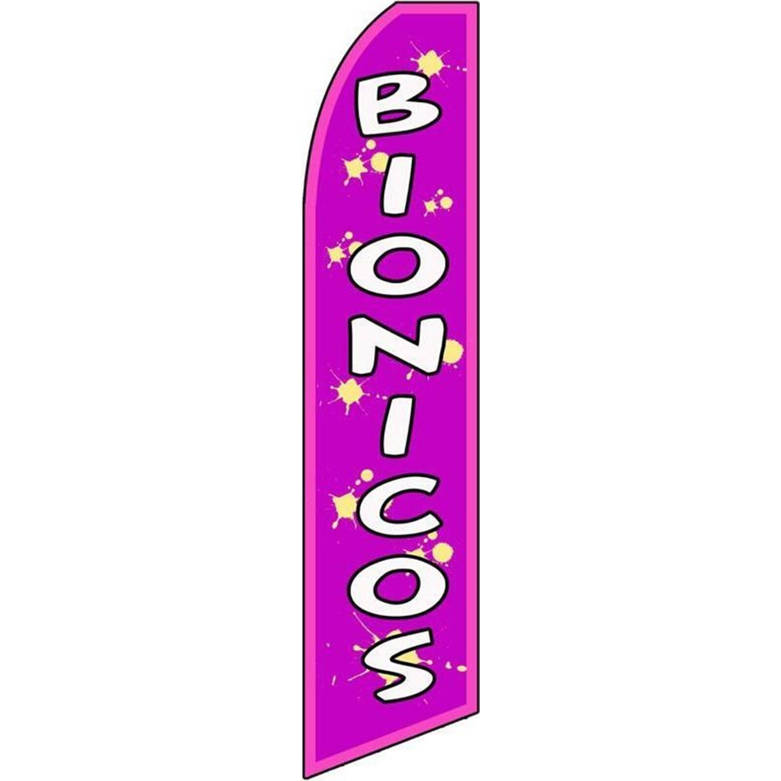 Bionicos 2 1/2 ft X 11 1/2 ft Windless Flag