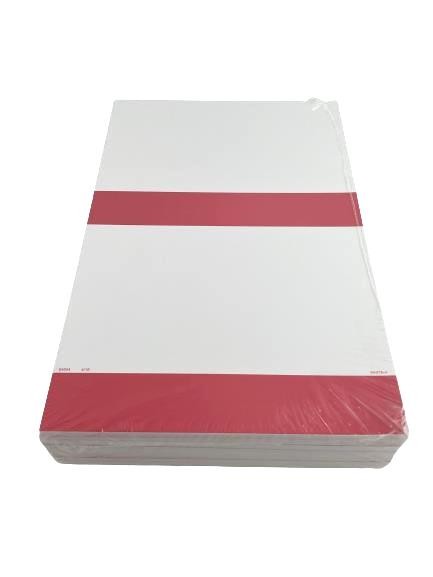 Retail Sale Poster Paper 11″x7″ Red & White Sealed Original Packaging