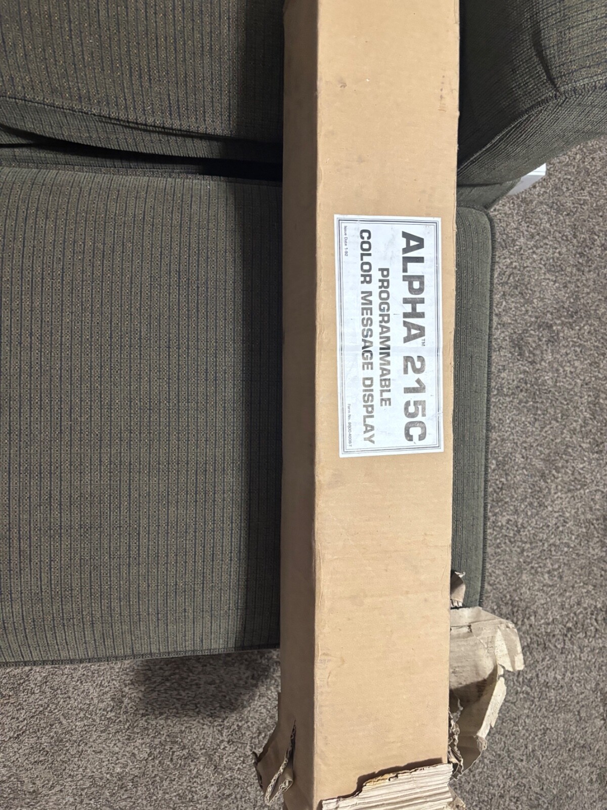 ALPHA 215C PROGRAMMABLE COLOR MESSAGE BOARD DISPLAY REMOTE CONTROLLED (690)