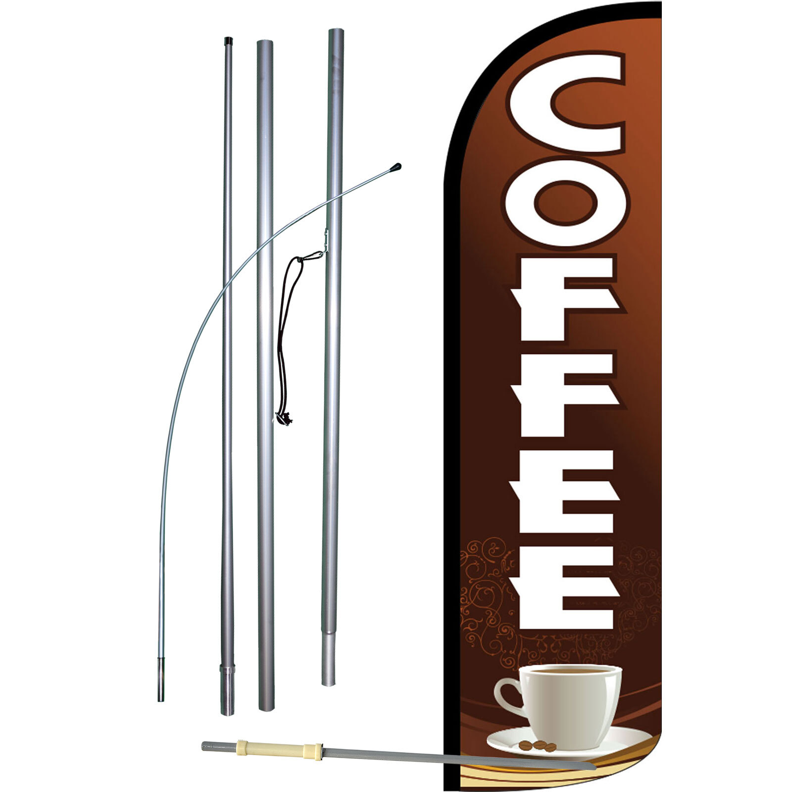 Coffee Swooper Flag Kit