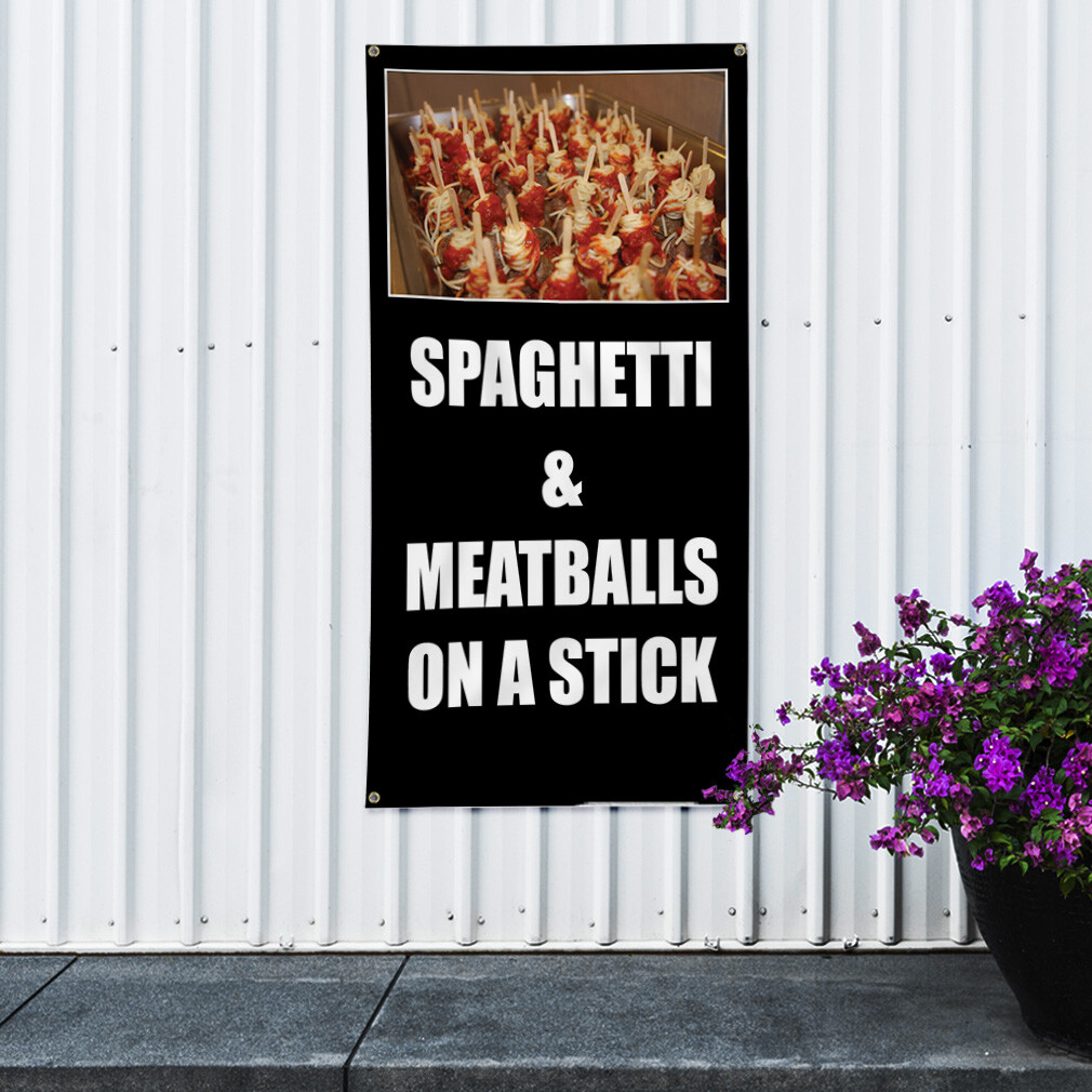 Vertical Vinyl Banner Multiple Sizes Outdoor Weatherproof Industrial Yard Signs