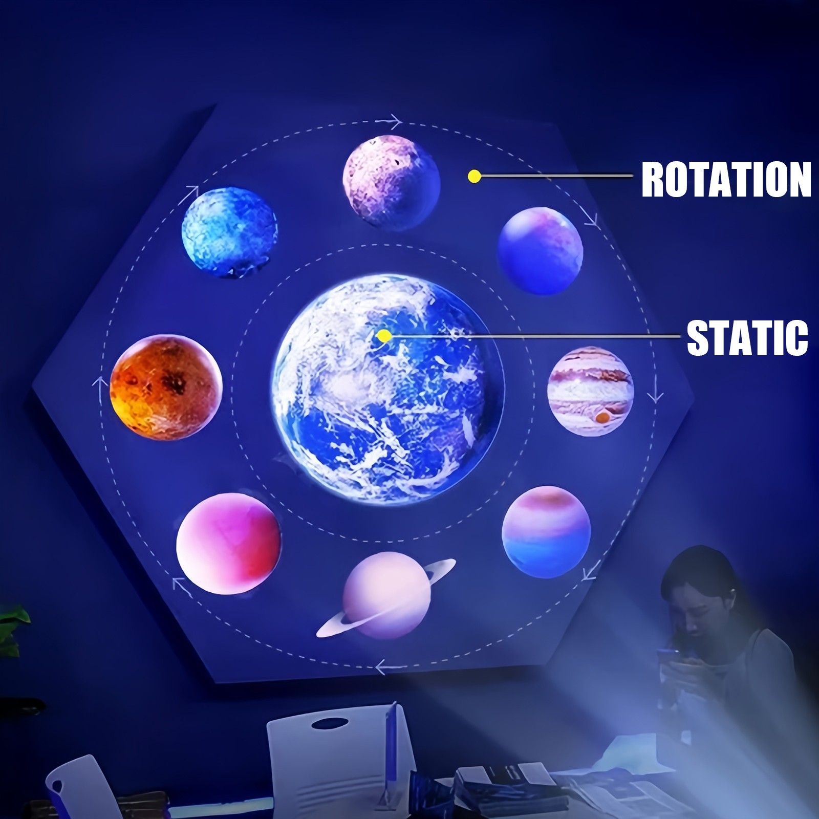 35W Rotation Static GOBO Projector Waterproof Custom Dynamic Sign Light Lamp
