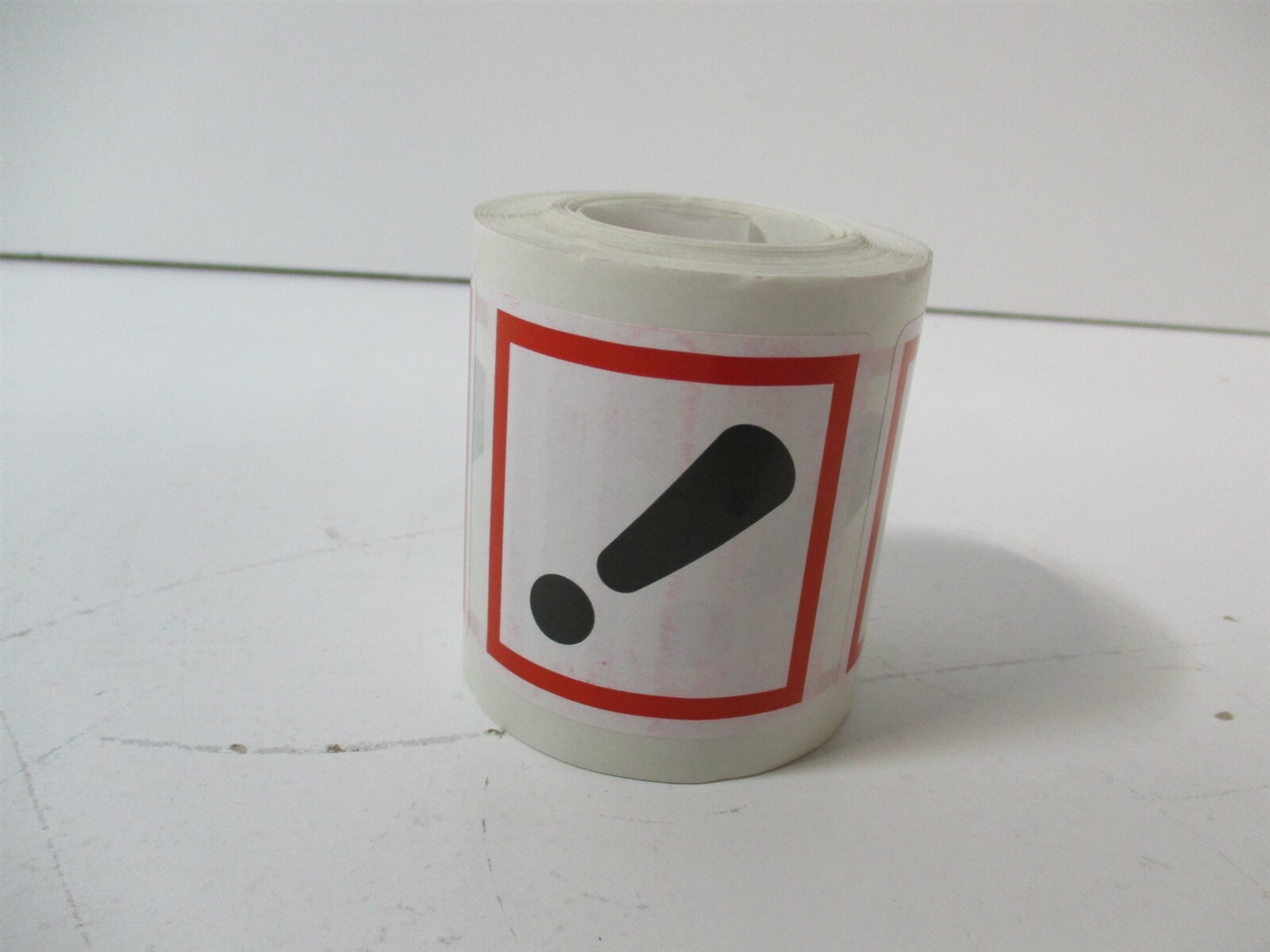 Accuform (LZH617PS5) Red, White Diamond Exclamation Point Label–Qty 250 Labels