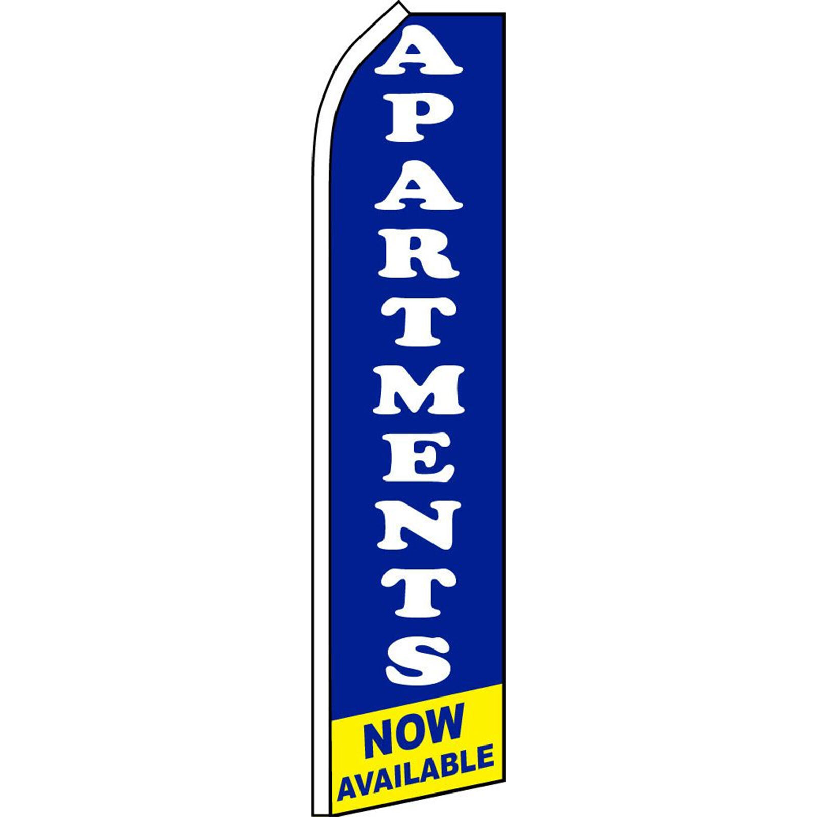 Apartment Available 2 1/2 ft X 11 1/2 ft Polyester Swooper Flag