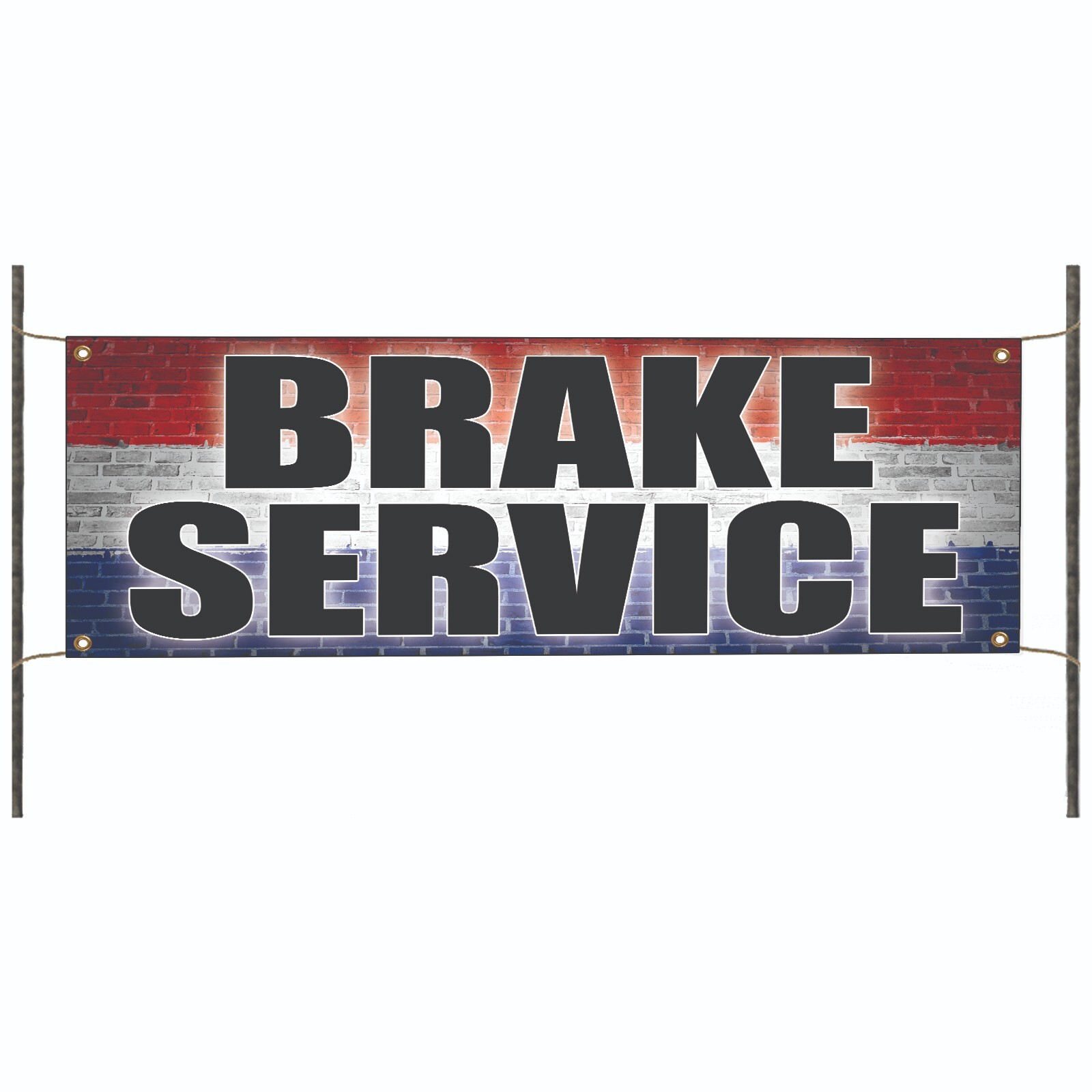 Brake Service Auto Repair Disc Maintenance Service Advertising Vinyl Banner Sign