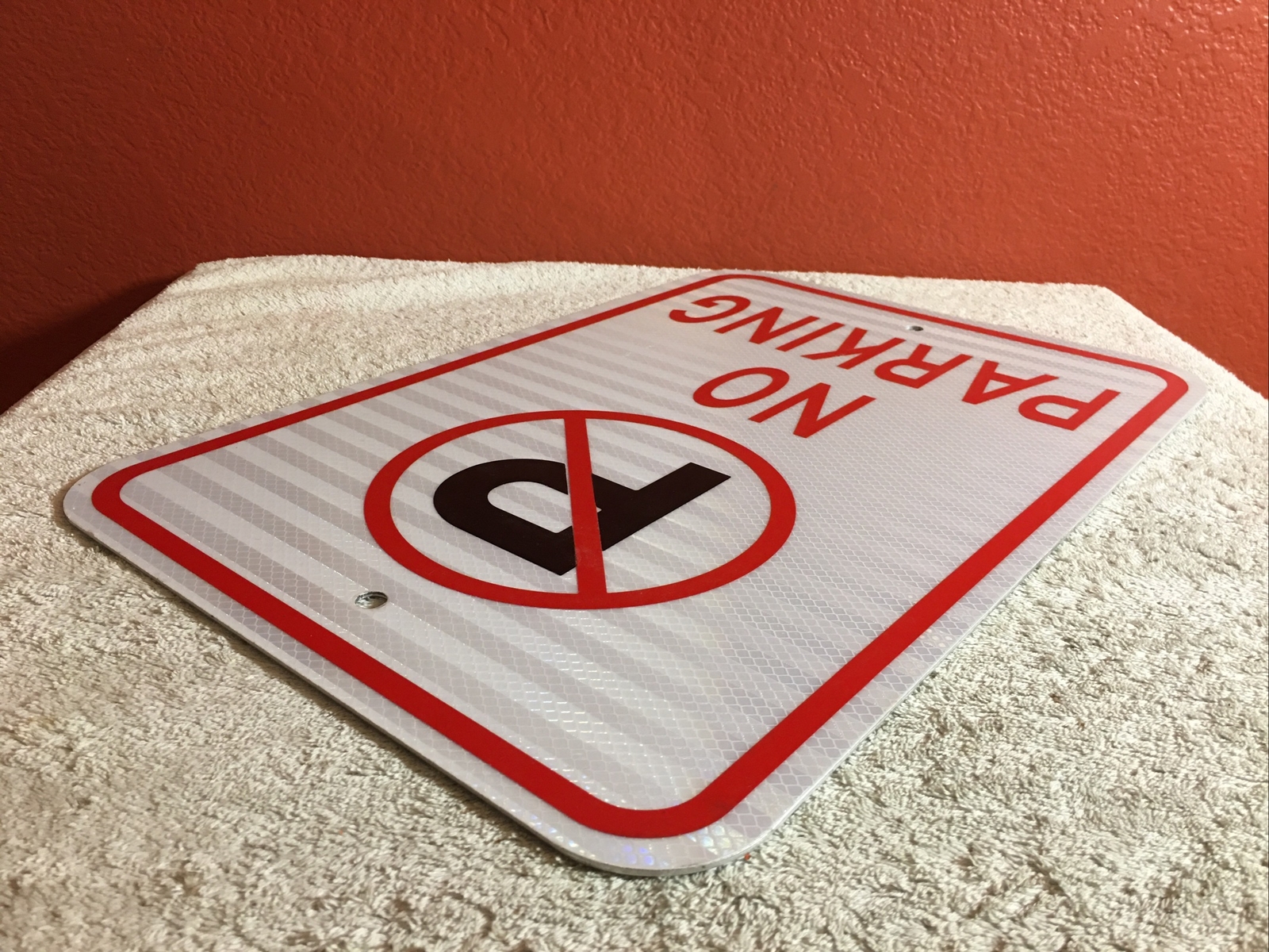 No Parking Sign – Reflective Aluminum – 12” x 18” – Alphabet Signs