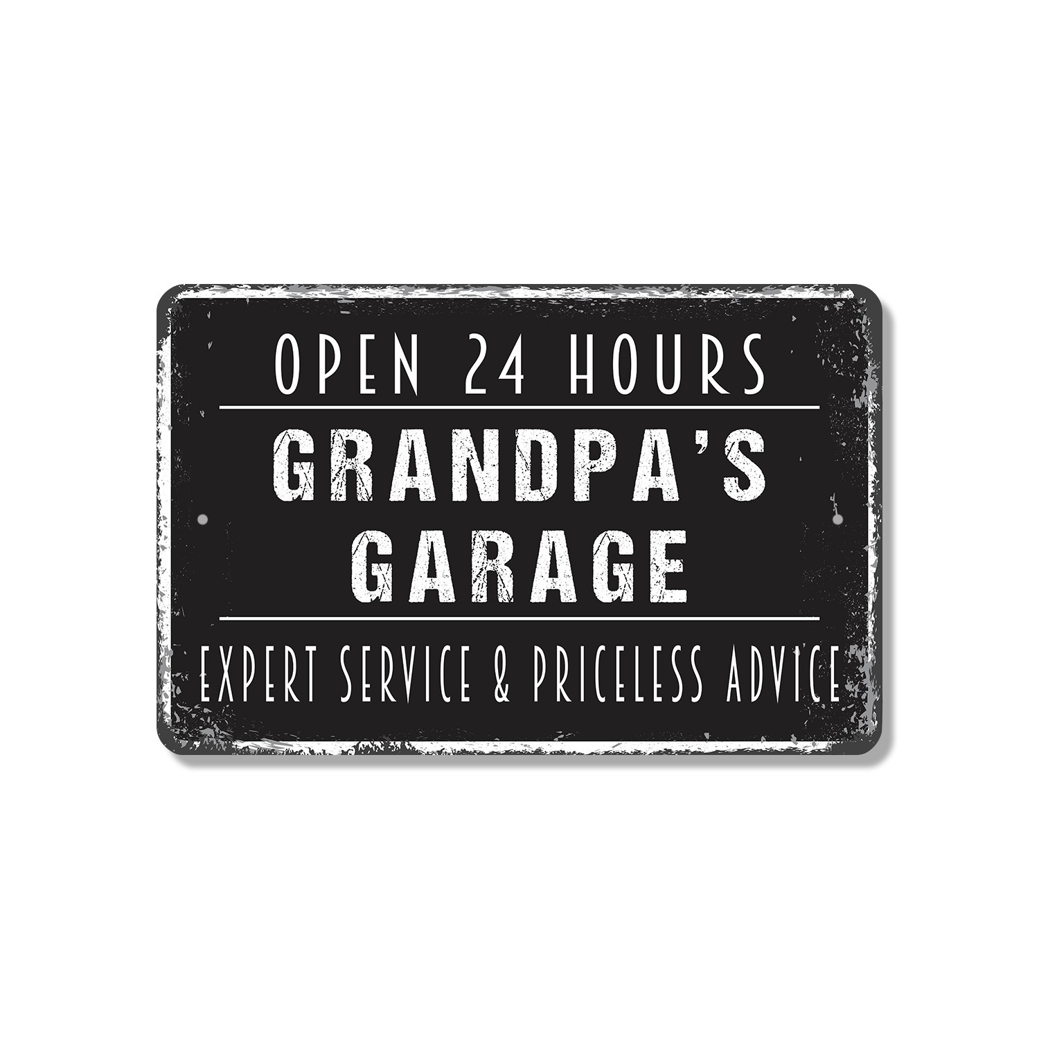 Grandpa�s Garage Sign Open Tools Memories Durable Perfect for Garages Workshop
