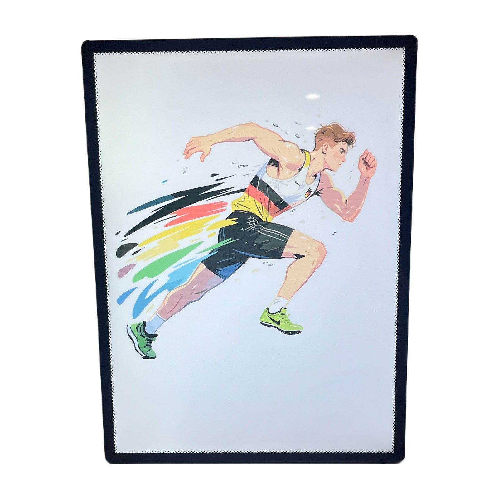 A3 Backlit Aluminum Movie Poster Frame Wall Mounted Advertising Display US Stock